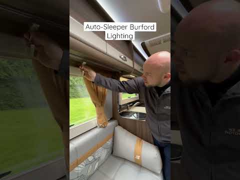 Auto-Sleepers Burford motorhome lighting